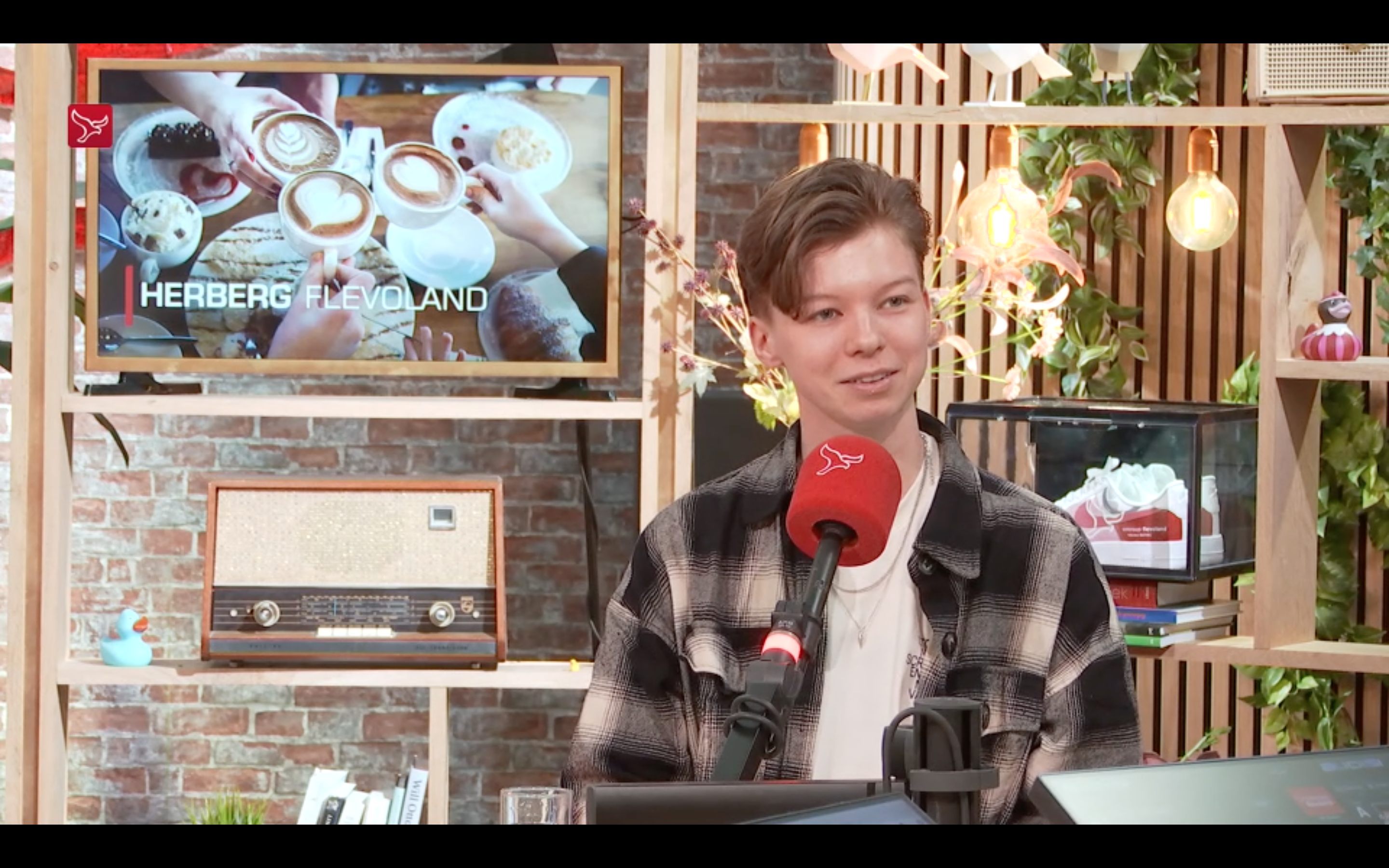 Interview at Omroep Flevoland